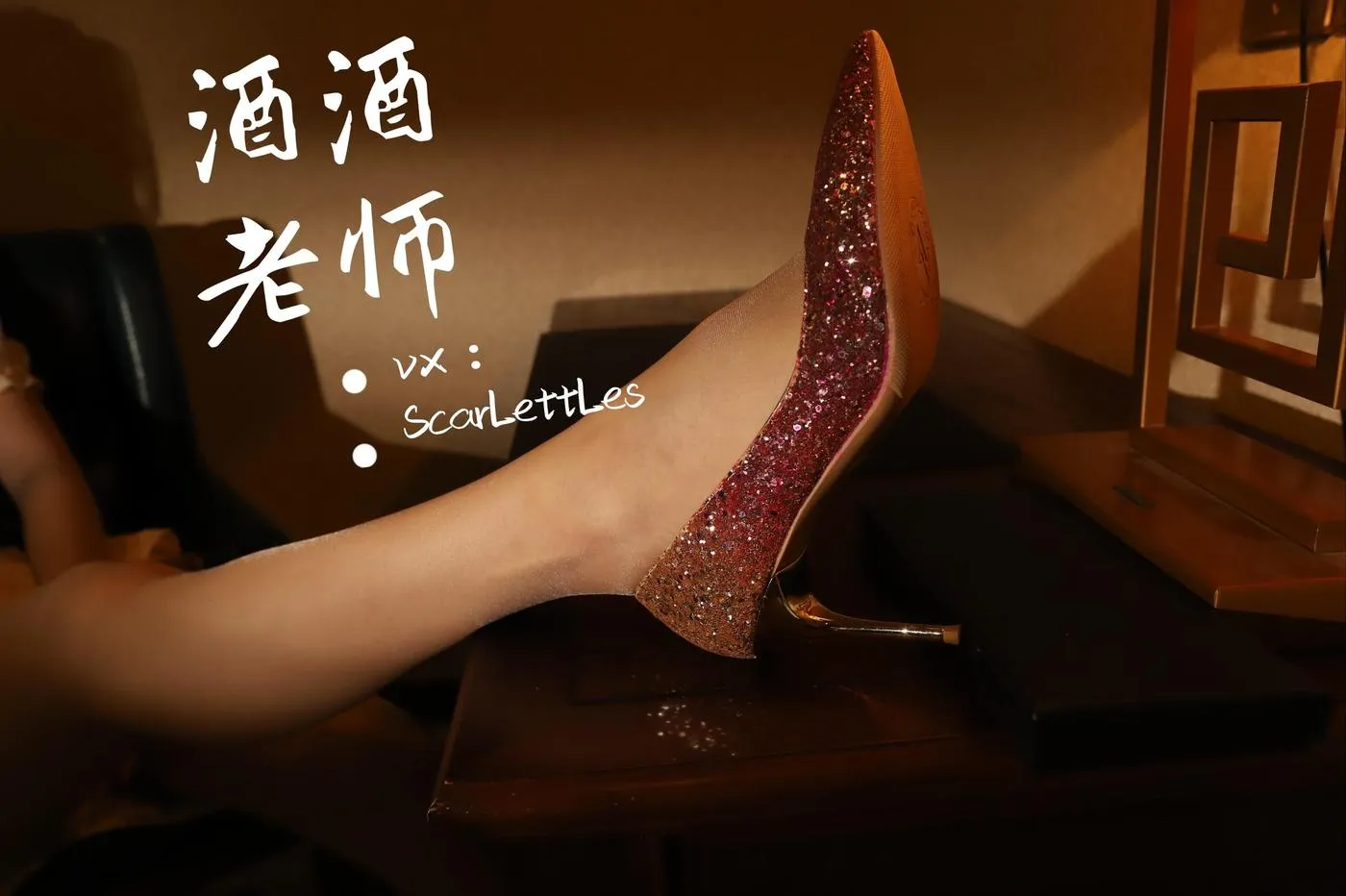 NO.023 酒酒老师 23《旗袍裙下的银河丝》 [51P]插图5